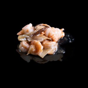 323 - GAMBERI CON BAMBU E FUNGHI